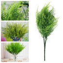 7 Branches Artificial Asparagus Fern Grass Plant Flower Home Floral Accessor LJA