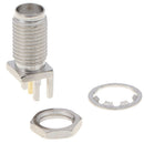 1pc SMA Connector SMA Female Jack Nut RF Coax Connector End Lau FT