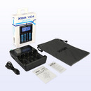 For 18650 20700 21700 32650 Li-Ion Ni-MH Battery XTAR VC4 USB Smart LCD Charger