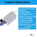 Wireless Switch Kit with 1 Remote 1 Push Button Panel & 1 Receiver No App N
