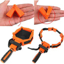 Woodworker Photo Frame with Strap Clamp Holder Miter Vise Ratchet Angle Cla H2E3
