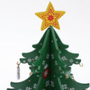 Creative Wood Building Blocks Christmas DIY Tree Set for Kids Children Men