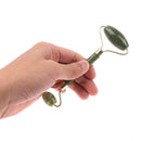 Ladies Natural Rose Quartz Facial Neck Body Jade Stone Roller Face MassageB Hn