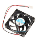 Portable Computer Case Cooler 12V 7cm 70mm PC CPU Cooling Cooler Fan