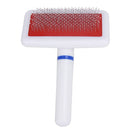 Red Puppy Cat Hair Grooming Slicker Comb Gilling Brush Quick Clean Tool Pet