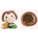3pcs Flowerpot Bonsai Pots Plant Container Pen Holder Desktop Decoration