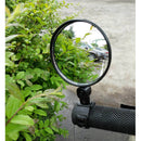 Bike Bicycle Back View Mirror Rearview Rear Mirror Black Handlebar Flexible J7