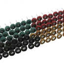 80Pcs/Set Mini Brush Scouring Pad Abrasive Wheel Nylon Fiber Grinding Sandi