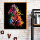 5D DIY Full Drill Diamond Painting Cross Stitch Embroidery Kit (Tiger07)