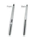 Double Sides Nail Art File Stainless Steel Buffer Manicure Pedicure Tool