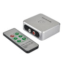 3.5mm  L/R Analogue to Digital Audio Recorder Capture Box , Music Digitizer Mp3