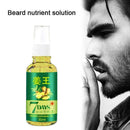 New Men Natural Facial Hair Growth Treatment Grow Mustache Fast Eyebrows Be T6C7