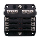 1Set 5A 10A 15A 20A 6-Way Blade Fuse Box For Motorcycle Automobile Boat Marine