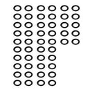 50x Power Pressure Washer O-Rings for 1/4" Quick Coupler Hoses High Temperature