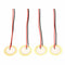 12Pcs 27mm Piezo Discs with Leads Mic Drum Trigger Acoustic Pickup CBG Guit