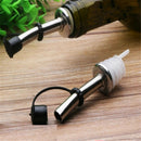 Novelty Oil Bottle Spout Pourer Mouth Stopper Cork Plug Wine Pourer Dispenser p8