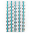 30pcs 40 Pin Connector Male 2.54mm Pitch Pin Header Strip Single Row Kit fo