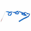 Gym Dance Ribbon Rhythmic Gymnastic Streamer Rod  Twirling Blue