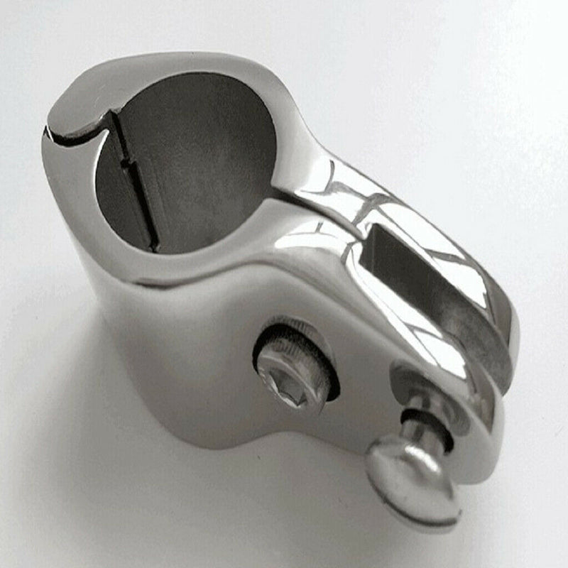 3pcs Stainless Steel Boat Canopy Tube Knuckle Clamp Suits 1" OD Tube Hinged
