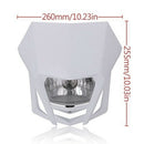 Universal Dual Sport Motorcycle Headlight Dirt Bike head light lamp Motocro