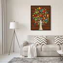 Painting By Numbers Kit DIY Color Tree Hand Painted Canvas Oil Art Picture