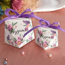 25pcs Floral Candy Box Wedding Box Wedding Favors and Gifts Event Party Sup