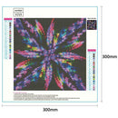 5D DIY Full Drill Diamond Painting Colorful Flower Cross Stitch Embroidery