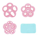 4Pcs/set Cute Sushi Onigiri Rice Ball Press Mold Kitchen Bento Accessories Tools