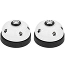 Pet Bell, 2 Pack Metal Bell Dog Training With Non Skid Rubber Bottoms Dog D Z6D1