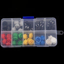 Tactile Push Button Switch Momentary Tact & Cap 12x12x7.3mm for Assorted Ki