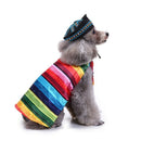 Pet Costume, Mexican Christmas clothes creative funny dog clothes M S7Q4