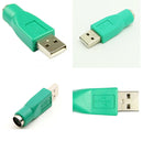 Useful JT15 PS2 to USB Adapter Converter for Keyboard Mouse Laptop PC Old to New