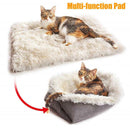Pet Washable Blanket Cat Beds Cushion Mattress Kennel Home Soft Warm Mat