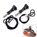 30 cm Safety Stainless Steel Lanyard Tether + Screw for Session MO