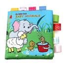 Cartoon Baby Cloth Book Colorful Early Learning Montessori Quiet Books