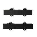 Durable 2pcs Sealed 5 Strings Electric Bass Pickup Set Black