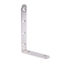 125x75mm L Shape Stainless Steel Shelf Corner Brace Angle Bracket