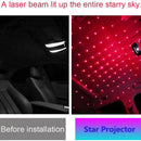 Mini USB LED Car Roof Star Night Light Projector Atmosphere Lamp Starry SkyS Hn