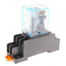 Dc24V Coil Power Relay 10A Dpdt Ly2Nj Hh62P-L Jqx-13F-2Z With Ptf08A Socket J2Q5