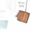 Wood Drink Coaster Tea Coffee Cup Mat Table Heat Resistant Round Drink Mats M8R2