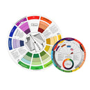 2pcs Color Mixing Wheel Blending Pallet Set For Painting Tattoo Nail Art