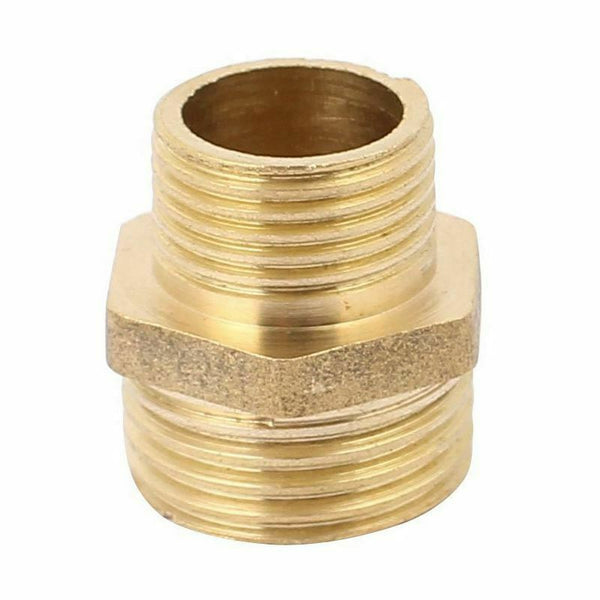1/2 BSP 3/8 inch. BSP Male Thread for Brass Hose Coupling Hex Nipple Quick  G5O7