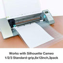 3Pcs Replacement Cutting Mat Transparent Adhesive Mat with Measuring Cutting Mat