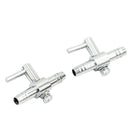 2X Aquarium Fish Thread Air Flow Distributor Lever Control Valve Splitter Pump