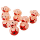 2Pcs Baby cute funny tumbler piggy toys kids learning tumbler toys gifts MO