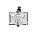 Creative Sleep Brooch Men Badge Denim Shirt Women Lapel Pin Drip Jewelry