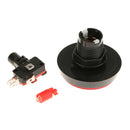 2 Pack LED Illuminated Push Button for Arcade Game Machine Red