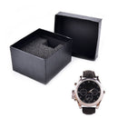Black PU Noble Durable Present Gift Box Case For Bracelet Jewelry Watch MO