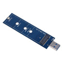 M.2 NGFF SSD to USB3.0 Type-A Adapter Flash Hard Drive External Enclosure