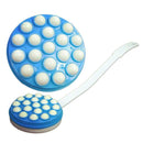16.9"Long Handle Lotion Applicator Back Massager Bath Brush Shower Scrub Massage